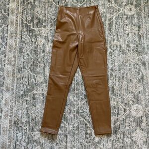 Abercrombie & Fitch Leather Leggings